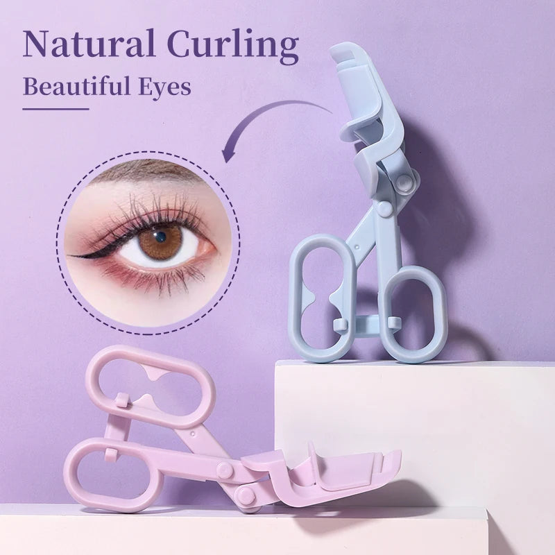 Wide Angle Long Lasting Eyelash Curler ABS Sunflower Design Effect for Beginners - Easy to Use Professional Grade Beauty Tool