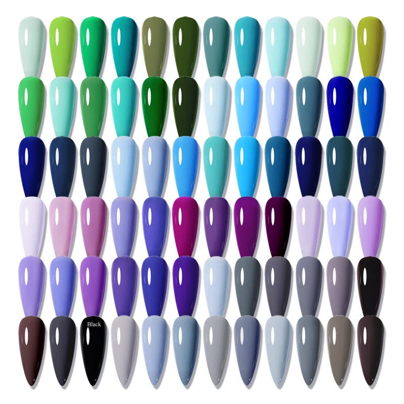 CHUNSHU 10ml Gel Nail Polish Soak Off Semi-Permanent Varnish Professional Salon UV LED Nails Art Gel No Smell All Seasons Colors