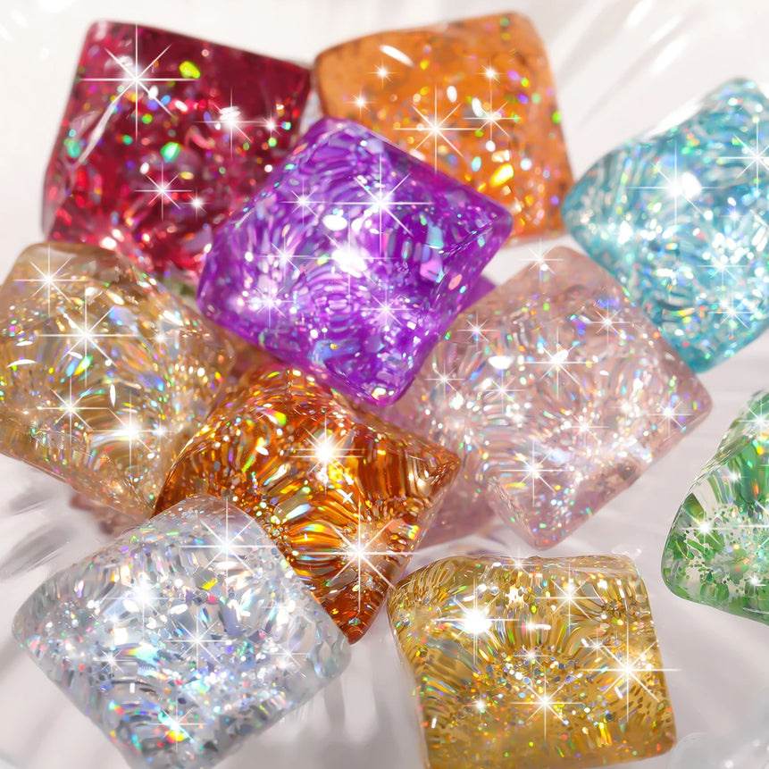 1/ 10pcs 15ML Glitter Silver Color Nail Gel Polish Semi-permanent Varnish Soak Off Nail Art  UV LED Gel Manicure For Summer