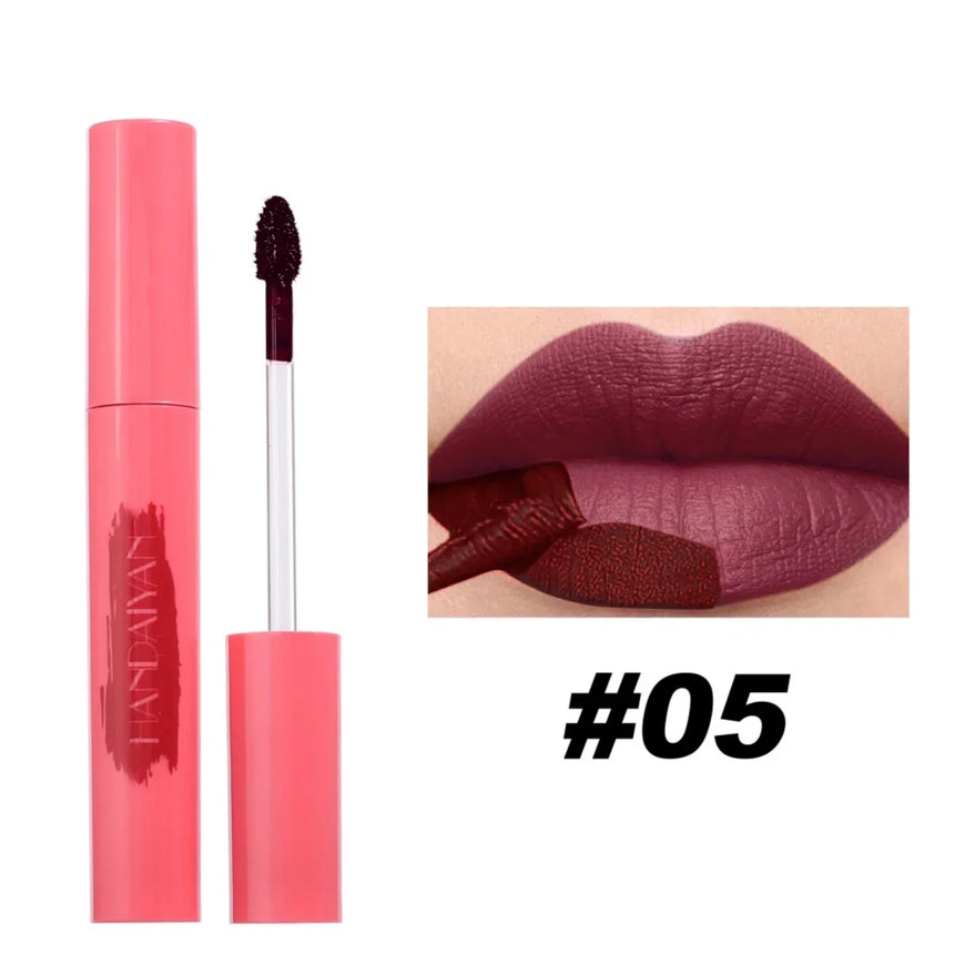 Red Peel-off Lip Gloss Natural Lip Dye Tattoo Tinted Lipstick Non-stick Cup Waterproof Matte Liquid Lipstick Makeup Cosmetics