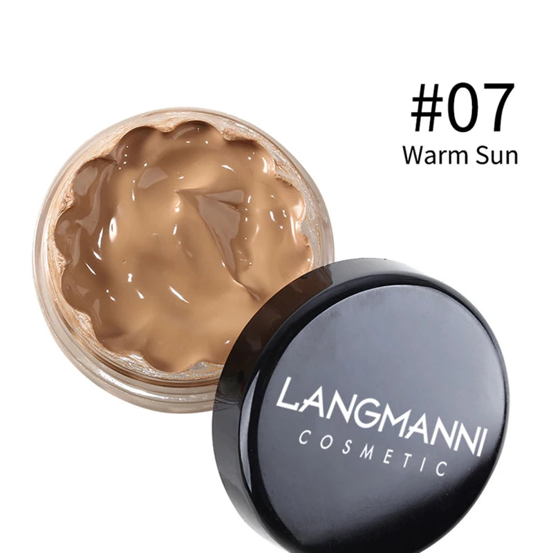 Langmanni concealer Repairing Cream Moisturizing and brightening skin tone lasting and hard to take off makeup concealer Primer