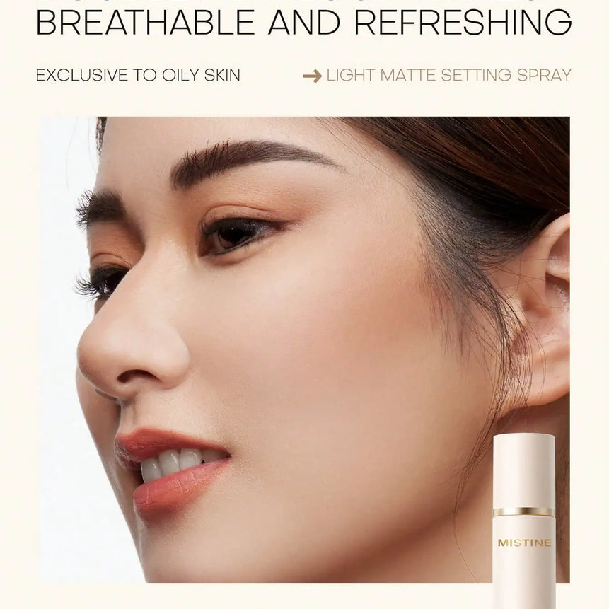 Mistine Makeup Setting Mist for Long Lasting Makeup effect Oil Control & Nourishing Matte Setting Spray 100ml 1 Pack