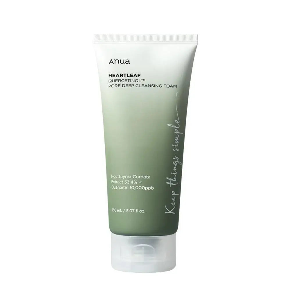 Anua Cleanser Heartleaf Oil Facial Cleanser Korean Original Form Moisturizing Soothing Skin Care Heartleaf Oil Control Cleanser