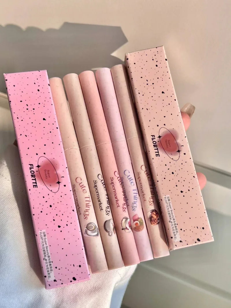 New Slim Lip Liner Long Lasting High Pigments Waterproof Lady Charming Lip Liner Contour Makeup Lipstick Tools FLORTTE