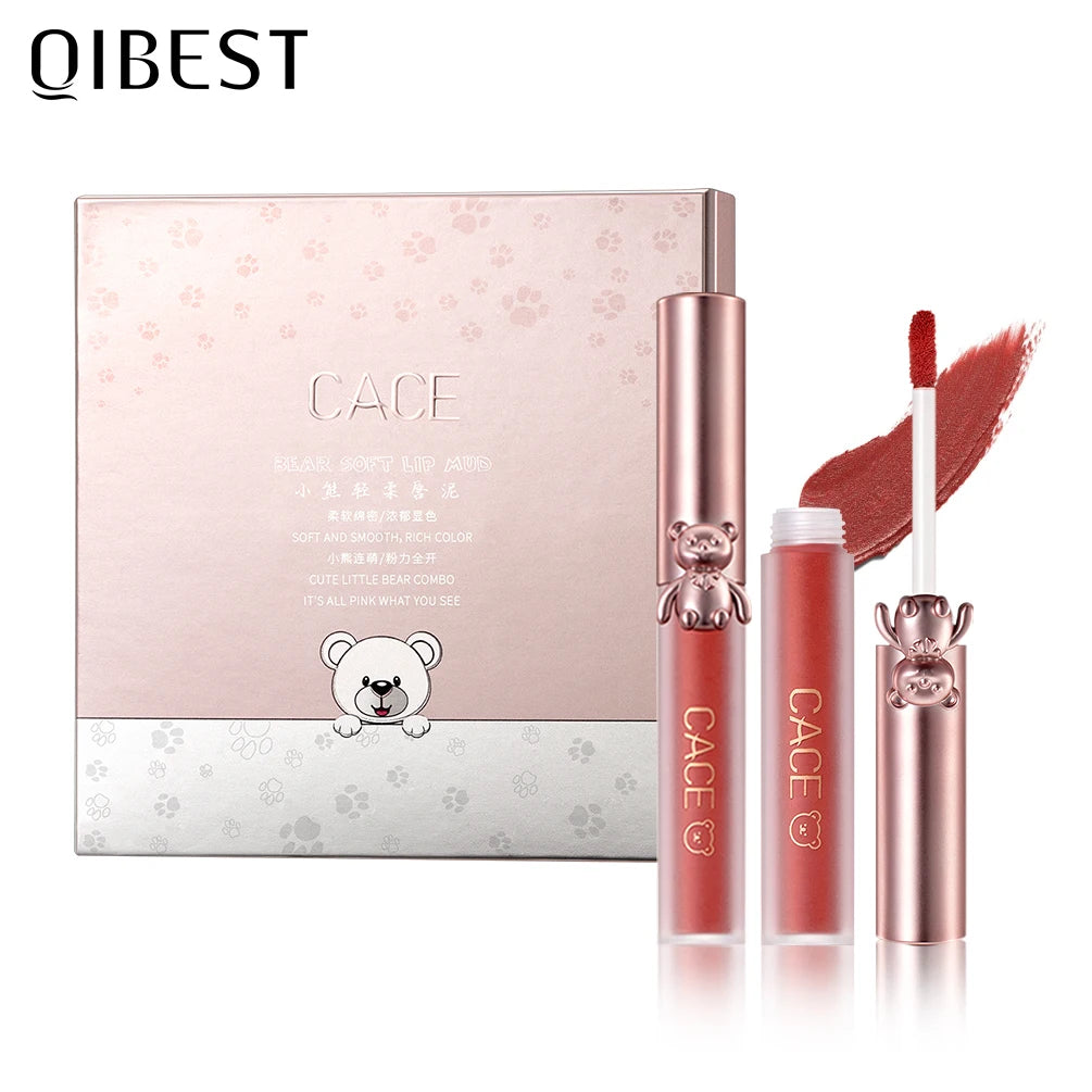 CACE Lipgloss Makeup liquid Lipstick Makeup Matte Long Lasting Waterproof Velvet Liquid Lip Stick Sexy Fashion Lips Make Up