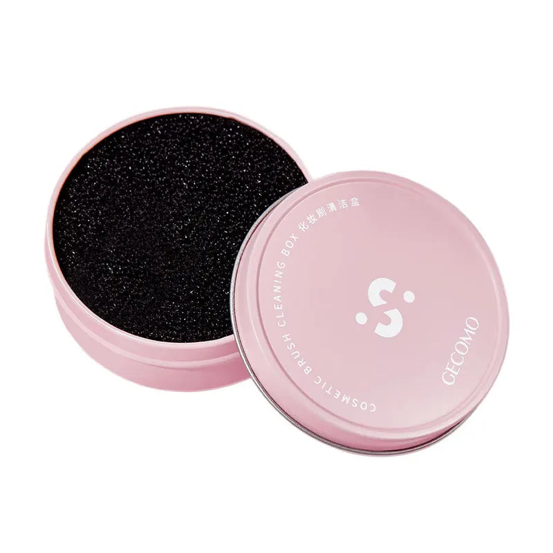 Makeup Brush Cleaning Caddy Quick Cleaning Sponge Brushes No-Rinse Dry Cleaning Caddy Cleaning Residual Powder Cleaning Tool