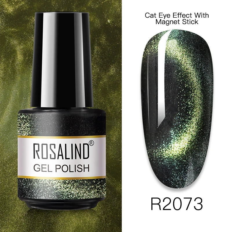 ROSALIND Gel Nail Polish Matte Base Top Coat For Soak Off Gel Polish UV LED Gel Semi Permanent Varnishes Design Nail Art