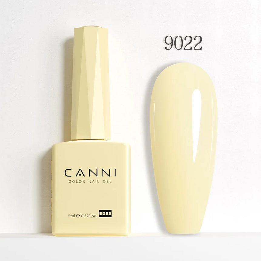 9ml CANNI HEMA/TPO FREE Nude Pink Color Nail Gel Polish Full Coverage Semi Permanent Long Wear Top Coat Venalisa Gel Varnish