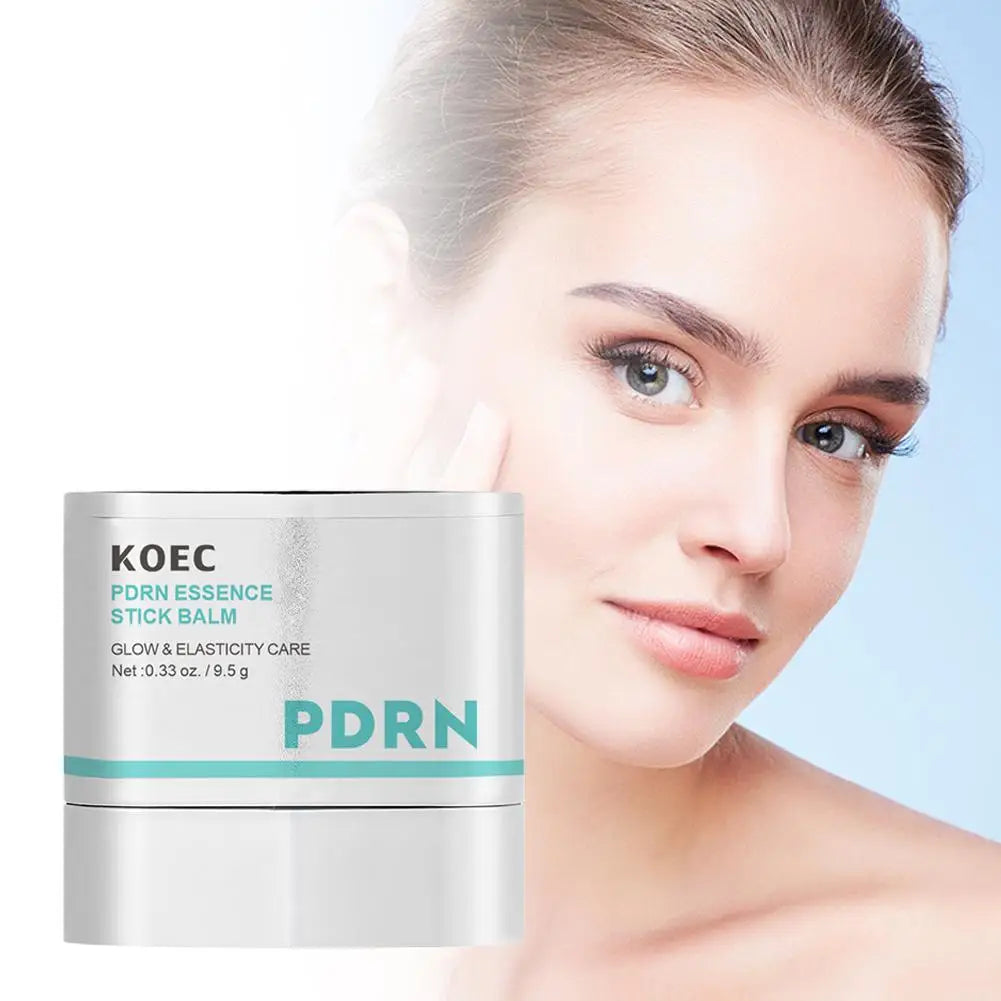 KOEC PDRN Essence Stick 9.5g Collagen Enriched Deeply Moisturizes & Firms Skin Anti Wrinkle & Lifting For Face & Neck Care