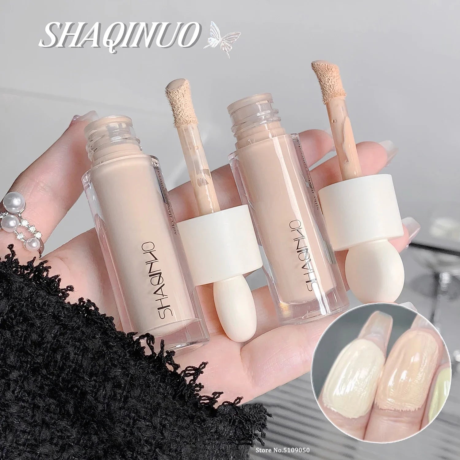 Moisturizing Liquid Contouring Concealer Cream Makeup Waterproof Lasting Cover Acne Dark Circles Foundation Face Korean Cosmetic