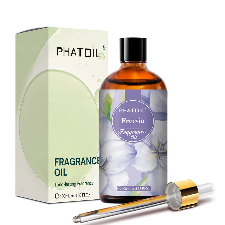 PHATOIL 100ml Aroma Fragrance Oil Fresh Linen Bubble Gum Baby Powder Angel Aromatherapy Essential Oils For Skin Candle Making