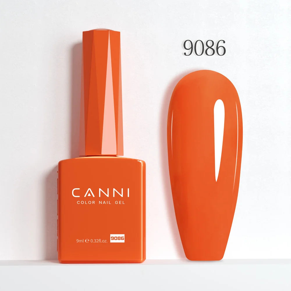 9ml CANNI HEMA/TPO FREE Nude Pink Color Nail Gel Polish Full Coverage Semi Permanent Long Wear Top Coat Venalisa Gel Varnish