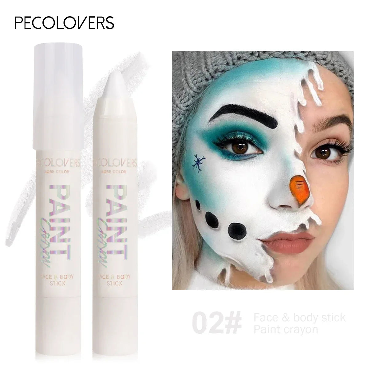 1PC Colorful Facial and Body Paint Sticks - Waterproof, Gentle Texture, Long-lasting, Suitable for Party, Ideal for Women's Gift