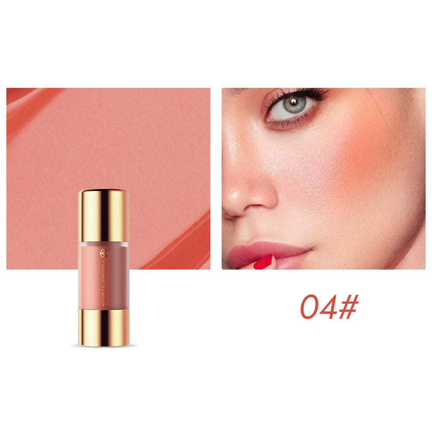 YOUNG VISION 8 colors long-lasting Bottom press moisturizing easy makeup blush pencil solid creamy Liquid blusher