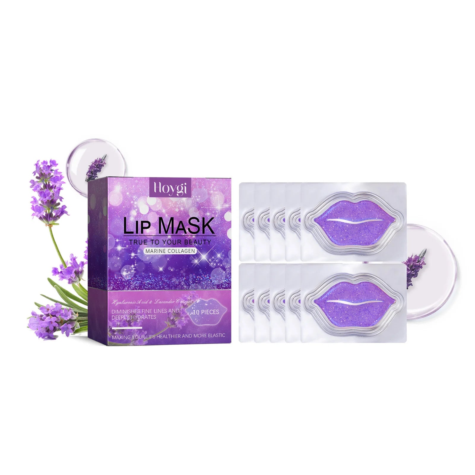 Exfoliating Lip Mask Anti Dryness Cracked Remove Dead Skin Repair Gloss Plumper Moisturizing Brightening Reduce Lip Lines Patch