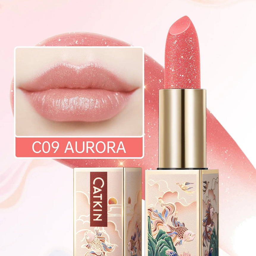 CATKIN SPARKLING LIP BALM MOONLIGHT COLOR-CHANGING LIP STICK - NEW SERIES