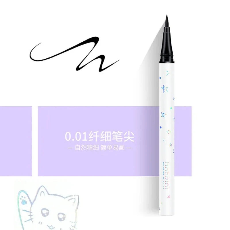 Black / Brown Liquid Eyeliner Waterproof Long Lasting Eye Liner Pencil Quick Drying Not Bloom Natural Eyleliner Pen Makeup