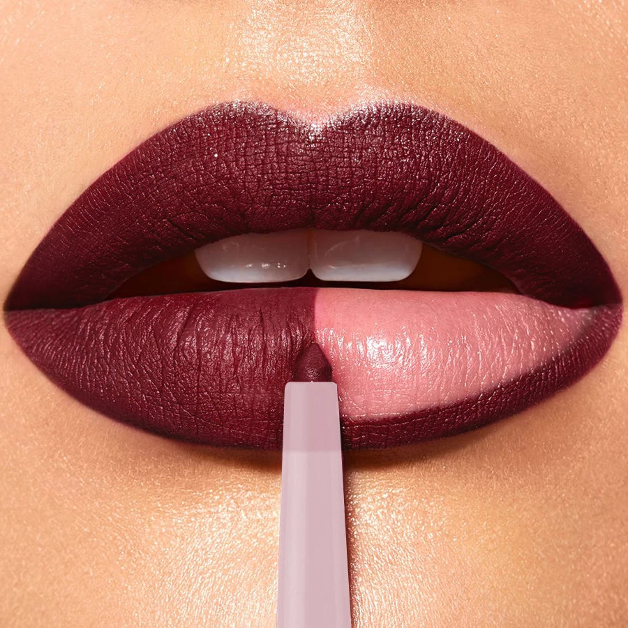 1PC Nude Brown Red Lip Liner Pencil  Outline Contour Pink Lip Tint Korean Makeup Waterproof Matte Lipstick Crayon Pen lip Balm