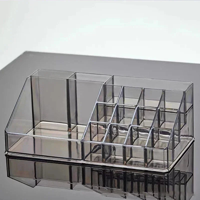 Acrylic Cosmetics Storage Case Four Drawer Type Transparent Cosmetics Box Large Size Manicure Makeup Organizer Display Case