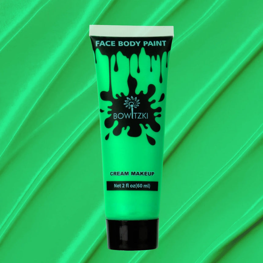 Bowitzki Face and Body Paint 2oz Cream Makeup 60ml Water Based Face Painting Special Effects For Adults Children Kids Halloween