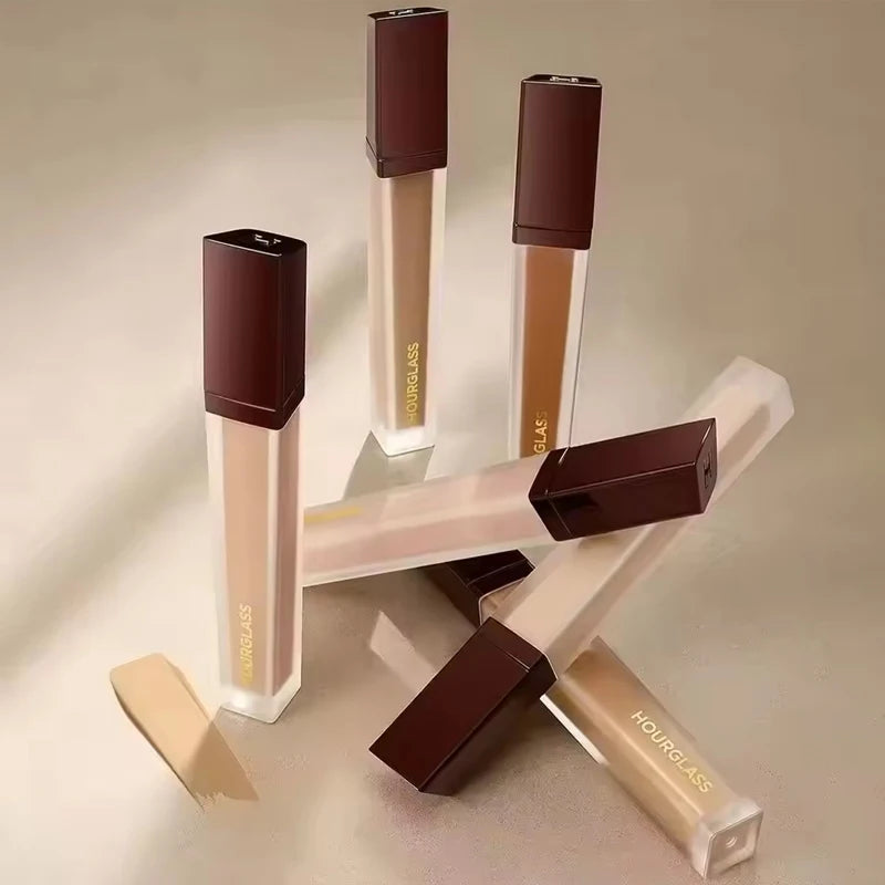 Hot Hourglass Liquid Concealer Eye Lacrimal Groove Brightening Cover Facial Acne Mark Spot Dark Circles Blusher Cream Cosmetics