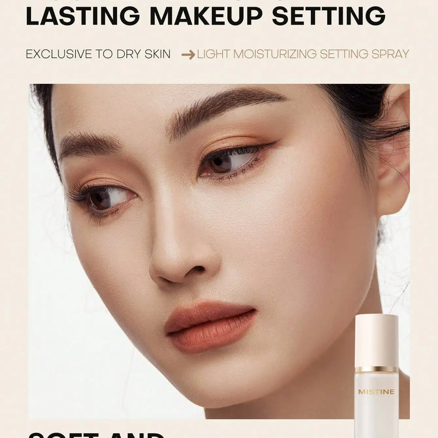 Mistine Makeup Setting Mist for Long Lasting Makeup effect Oil Control & Nourishing Matte Setting Spray 100ml 1 Pack