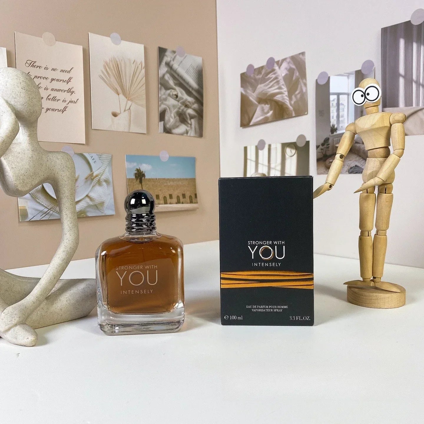 Luxury 100ML Perfume Famous Brands Men's Cologne Long Lasting Fragrance Stronger With You Prerfume Absoluteiy Intense