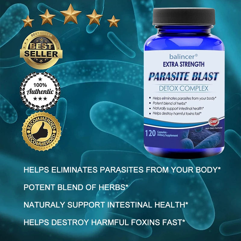 Balincer -Detoxify and Support Intestinal Health with Compound Vitamin - Eliminate Internal Parasites and Protect Immune Health