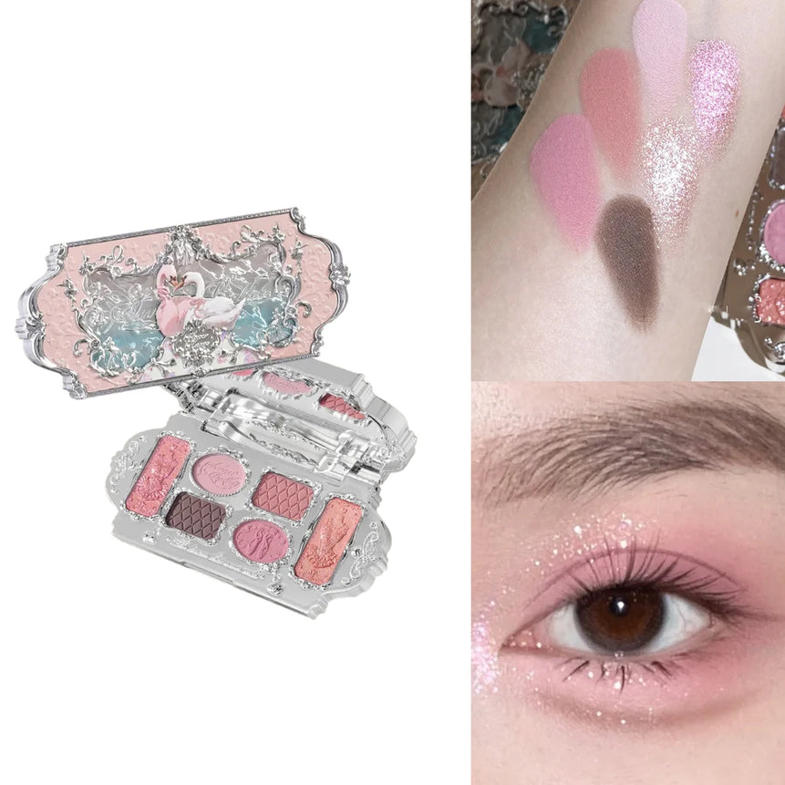 Flower Knows 2026 Bunny Garden Makeup Palette Cute Rabbit Themed Eyeshadow Blush Highlight All In One Cosmetic Collection