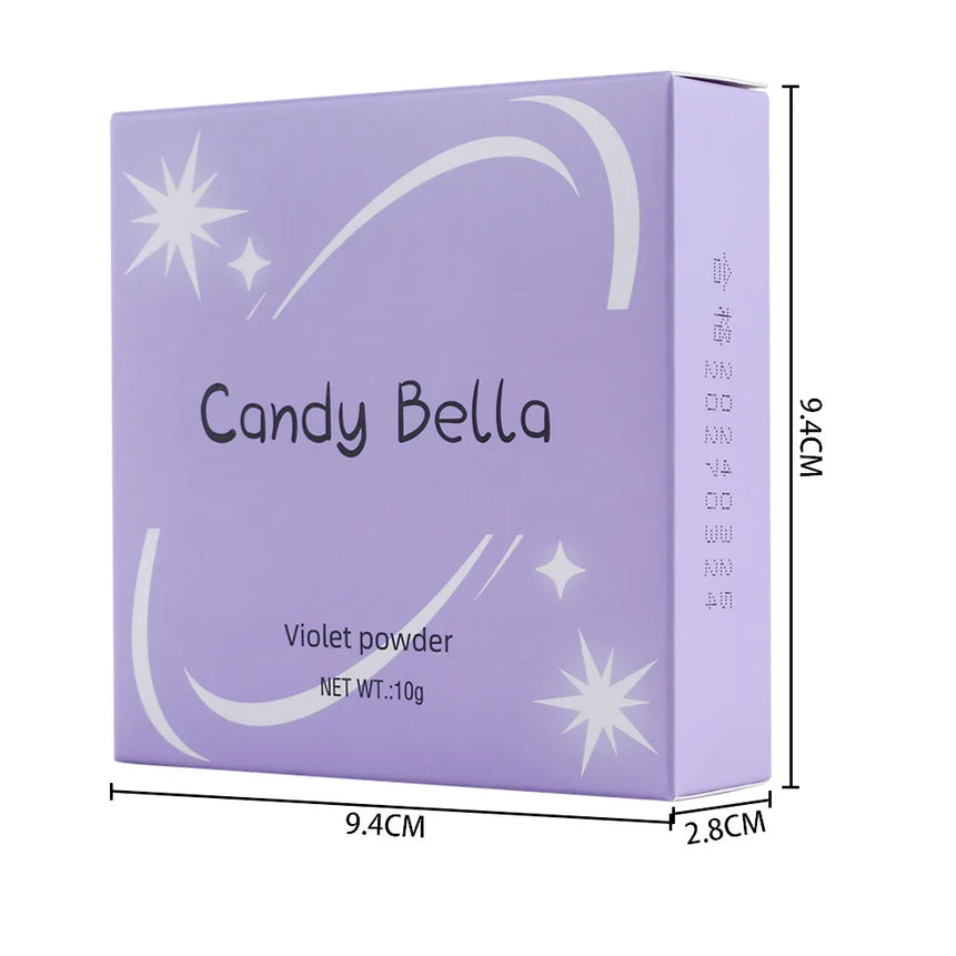 1PC Candy Bella Candy Blue Sky Cloud powder Skin friendly Natural Face Long lasting Powder Cosmetics