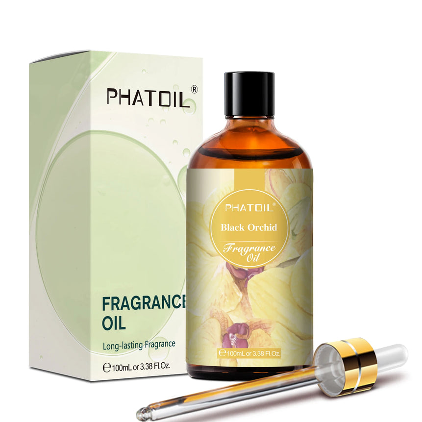 PHATOIL 100ml Aroma Fragrance Oil Fresh Linen Bubble Gum Baby Powder Angel Aromatherapy Essential Oils For Skin Candle Making