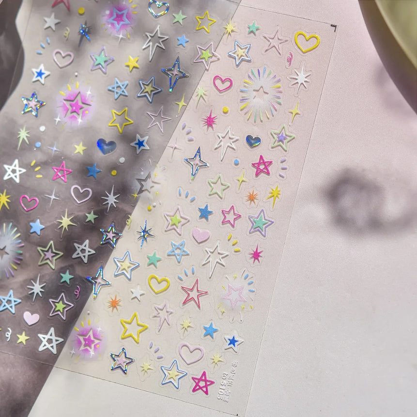 Ocean Shell Starfish Shell Conch Whale Dolphin Seahorse Coconut Tree Water Bubbles Self Adhesive Nail Art Sticker Manicure Decal