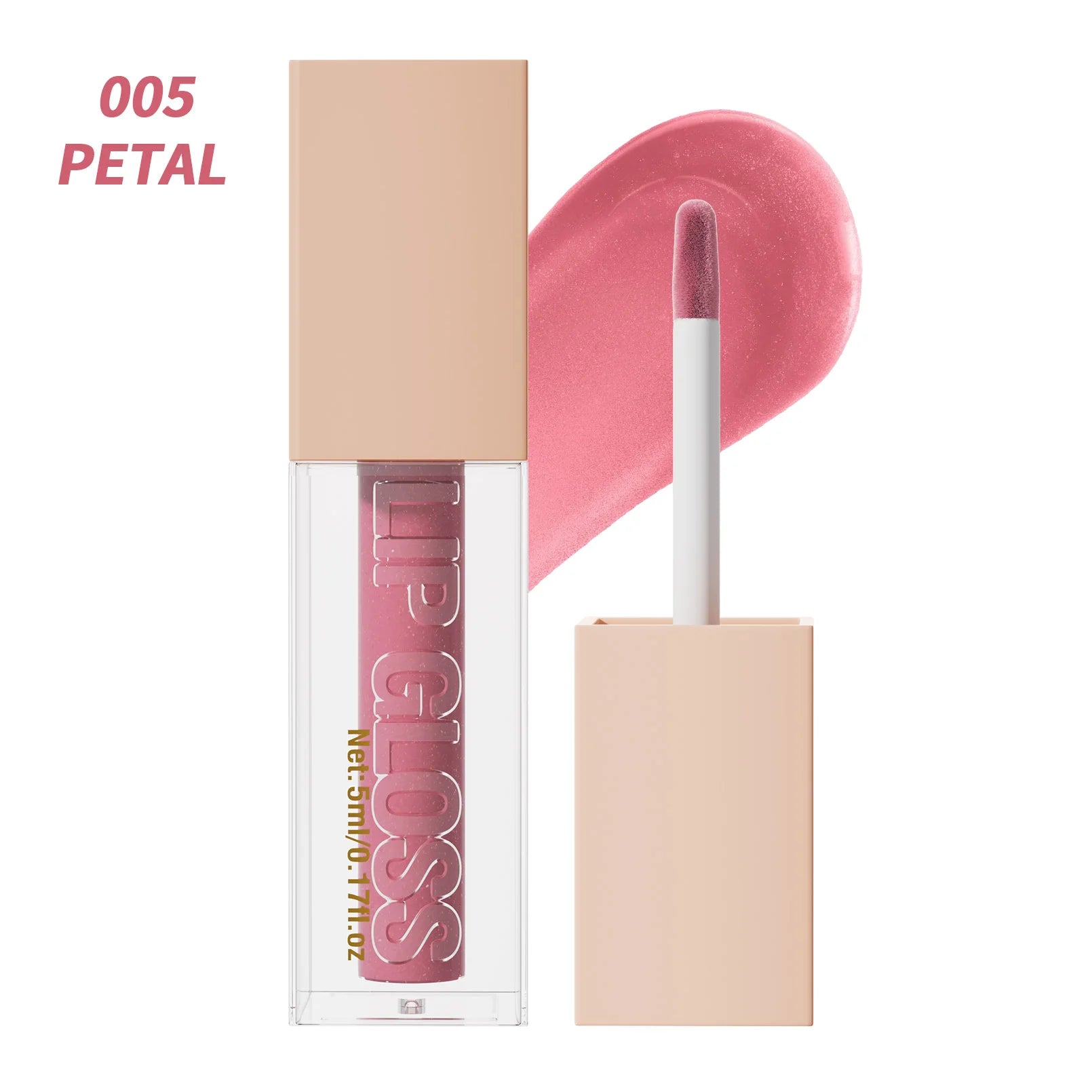 Lip Gloss Long-lasting Moisturizing Easy Halo-dyeing Waterproof Mirror Water Glass Lip Gloss Transparent Color Cosmetics