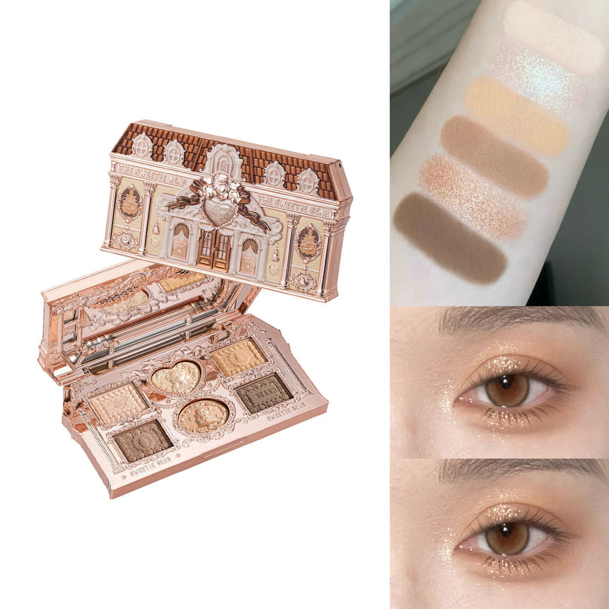 Flower Knows 2026 Bunny Garden Makeup Palette Cute Rabbit Themed Eyeshadow Blush Highlight All In One Cosmetic Collection