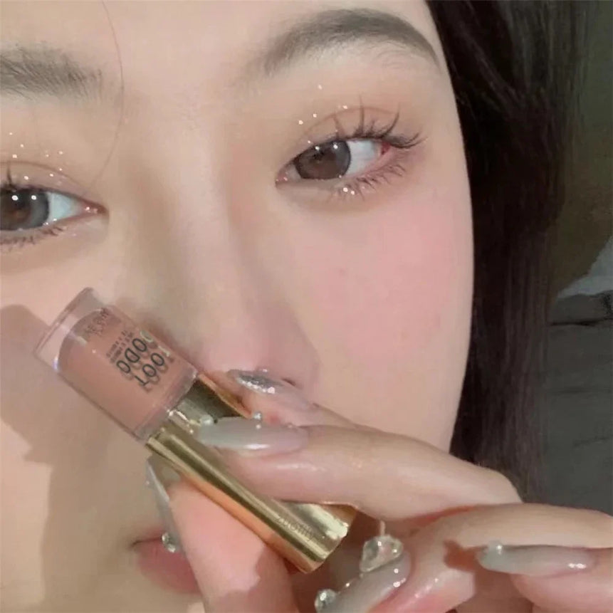 Glitter Liquid Eyeshadows 6 Color Contour Makeup Lasting Matte Natural Cheek Contour Blush Pigment Milk Coffee Shadow Cosmetics