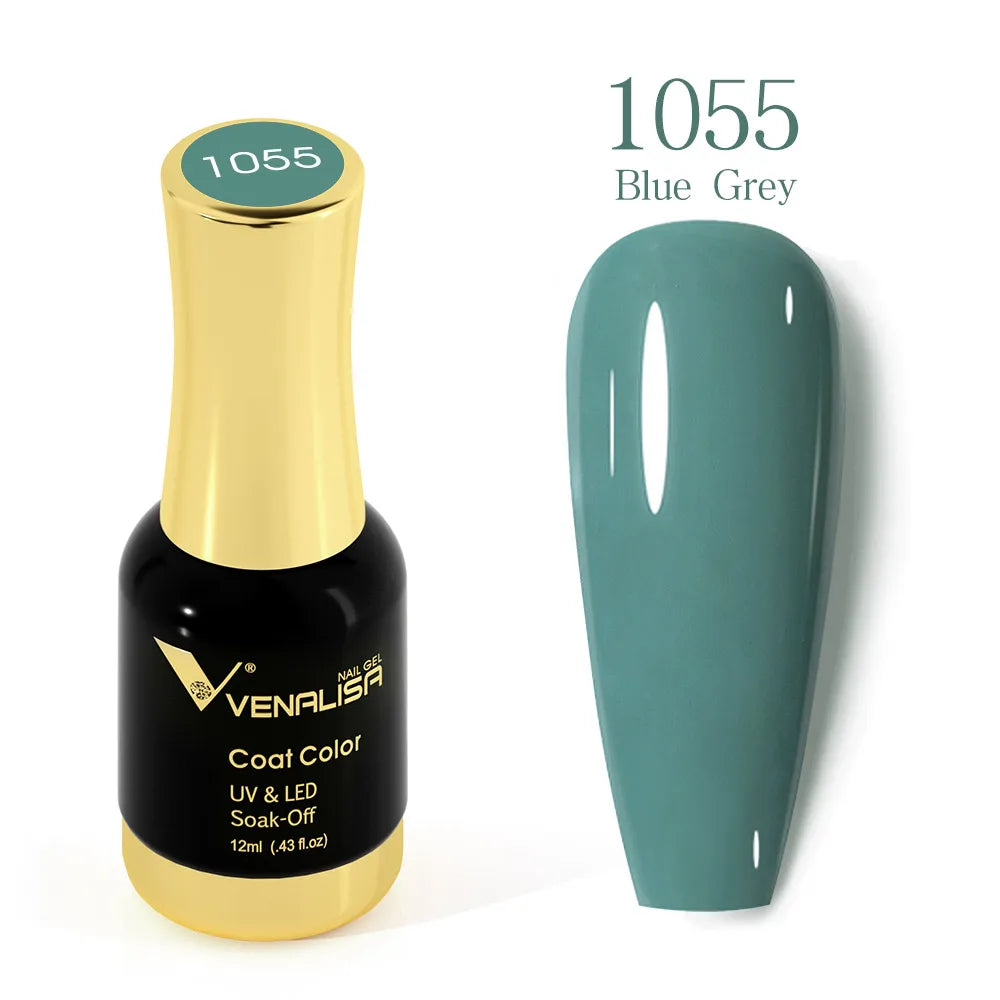 #1004 VENALISA Nail Gel Polish Hema TPO Free Semi Permanent Jelly Nude Pink Color Soak Off UV LED Ultra Diamond Varnish 12ml