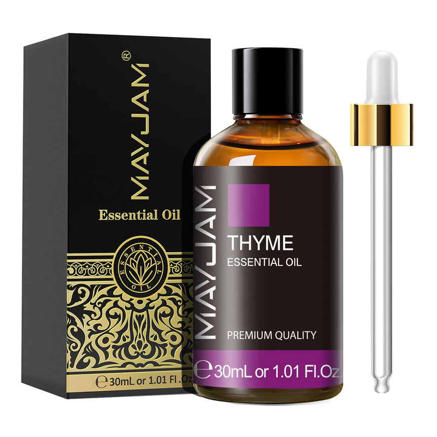 MAYJAM 1PCS 30ML Aromatherapy Essential Oil Lavender Vanilla Jasmine Eucalyptus Peppermint Aroma Oil for Diffuser Candle Soap