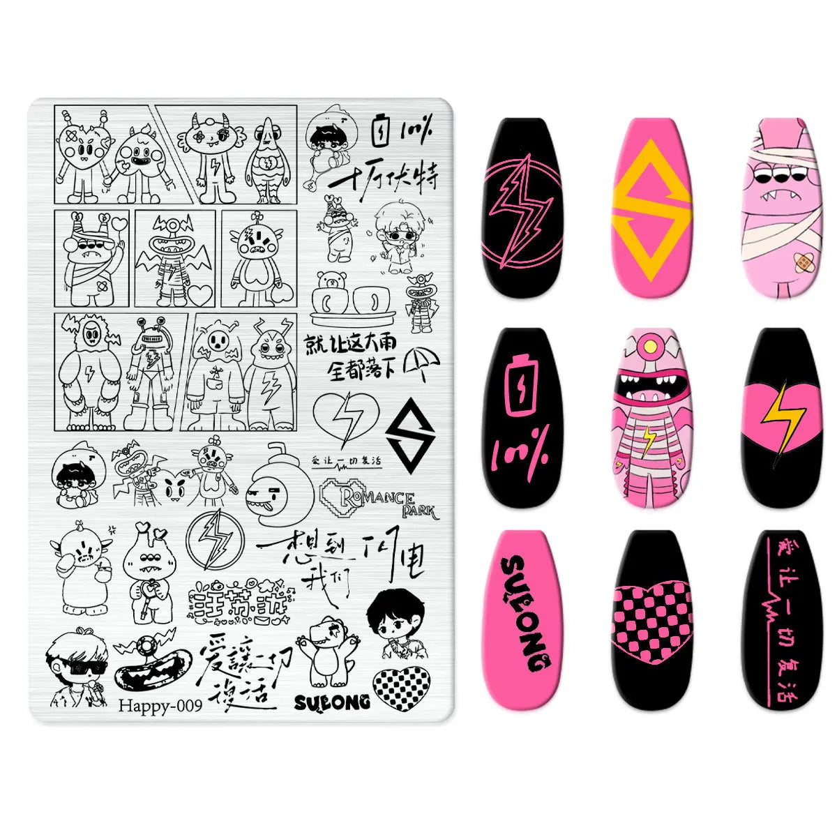 Maple Leaf Nail Stamping Plates Autumn Winter Leaves Design Polish Stencil Nail Printing Stamp Image Manicure Mold Stencil Tool