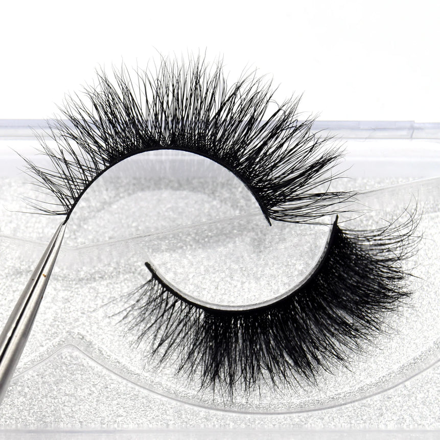 Visofree Eyelashes 3D Mink Lashes Soft Natural Handmade Cruelty Free Mink Eyelashes Lightweight  Full Strip Cilios Posticos D23