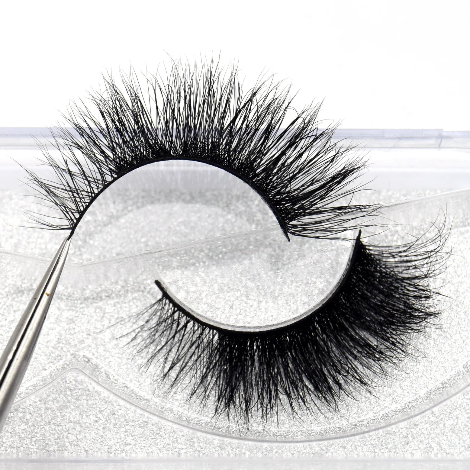 Visofree Eyelashes 3D Mink Lashes Soft Natural Handmade Cruelty Free Mink Eyelashes Lightweight  Full Strip Cilios Posticos D23