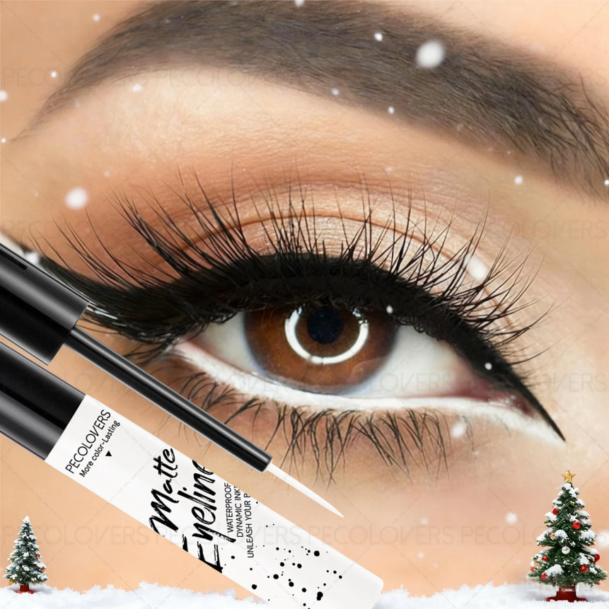 1PC Colorful Liquid Eyeliner, Waterproof, Precise Line, High Color Payoff, Quick Drying, Perfect for Christmas and Holiday Party