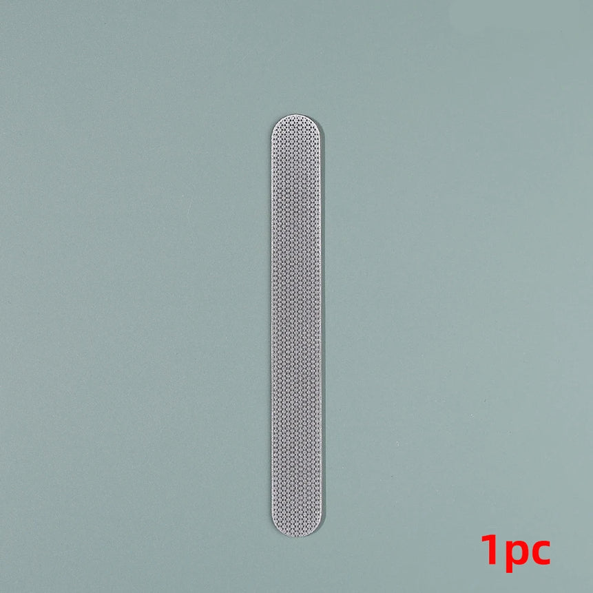 Diamond Nail File Stainless Steel Double Side Nail File Metal File Buffer Fingernails Toenails Manicure Files for Salon And Home