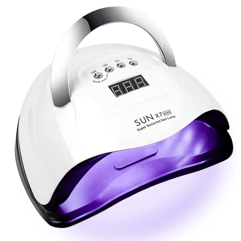 UV LED Nail Lamp,Gel Nail Dryer with Auto Sensor 57 LED Fast Curing Smart Polish Dryer for Gel Nails Professional Manicure Tool
