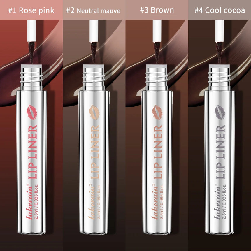 Peel Off Lip Stain Lip Liner Tattoo Long-Lasting Waterproof Smudge-Proof Transfer-Proof Matte Lipliner Magic Lip Cosmetic