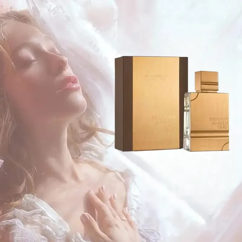 Al Haramain Amber Oud Rogue Edition - Luxury Unisex Fragrance with Rich Amber & Woody Notes, Long-Lasting Men's cologne, men's e