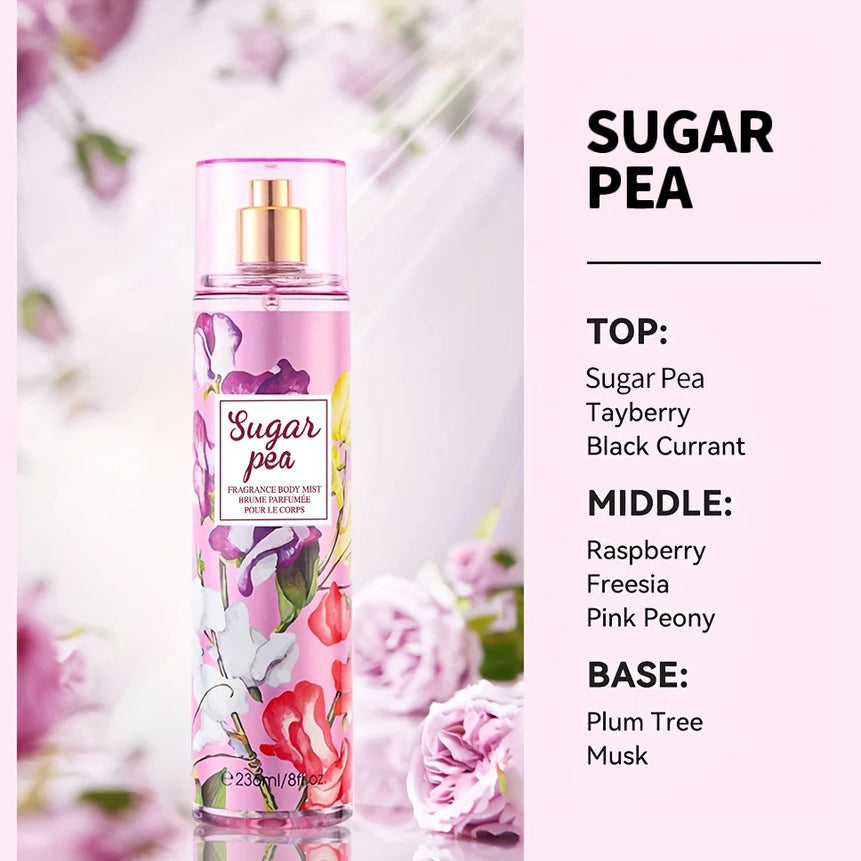 8 Fl.oz/236ml Hair & Body Mist for Women, Floral Fragrance Mist, Fresh Body Spray, Long-Lasting Perfume, Perfect for Daily Use