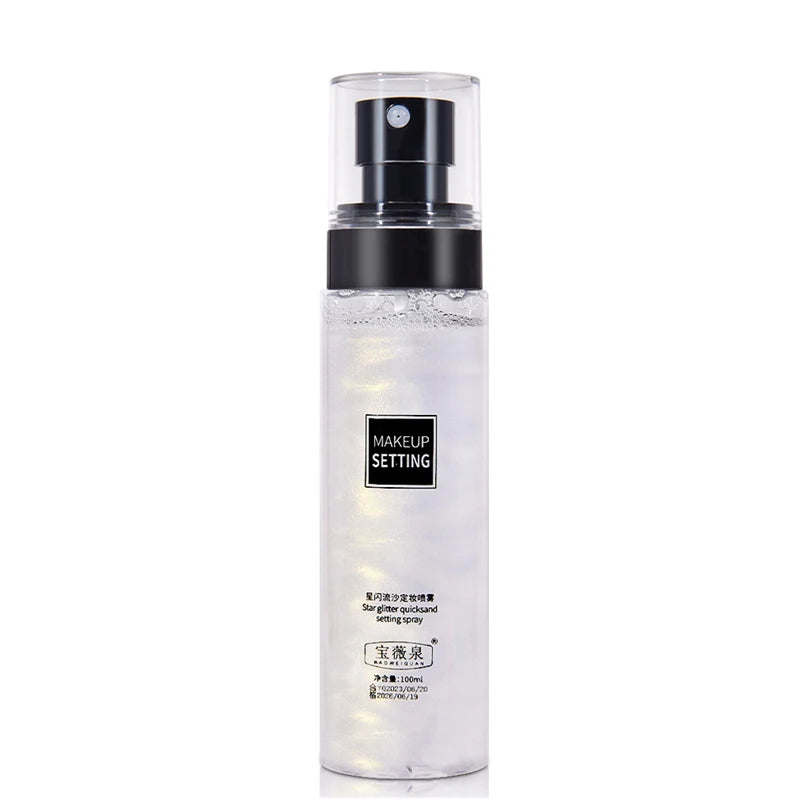 100ml Long-Lasting Makeup Fixing Spray Waterproof Sweatproof Oil-Control Hydrating Setting Mist for Perfect Cosmetics Finish