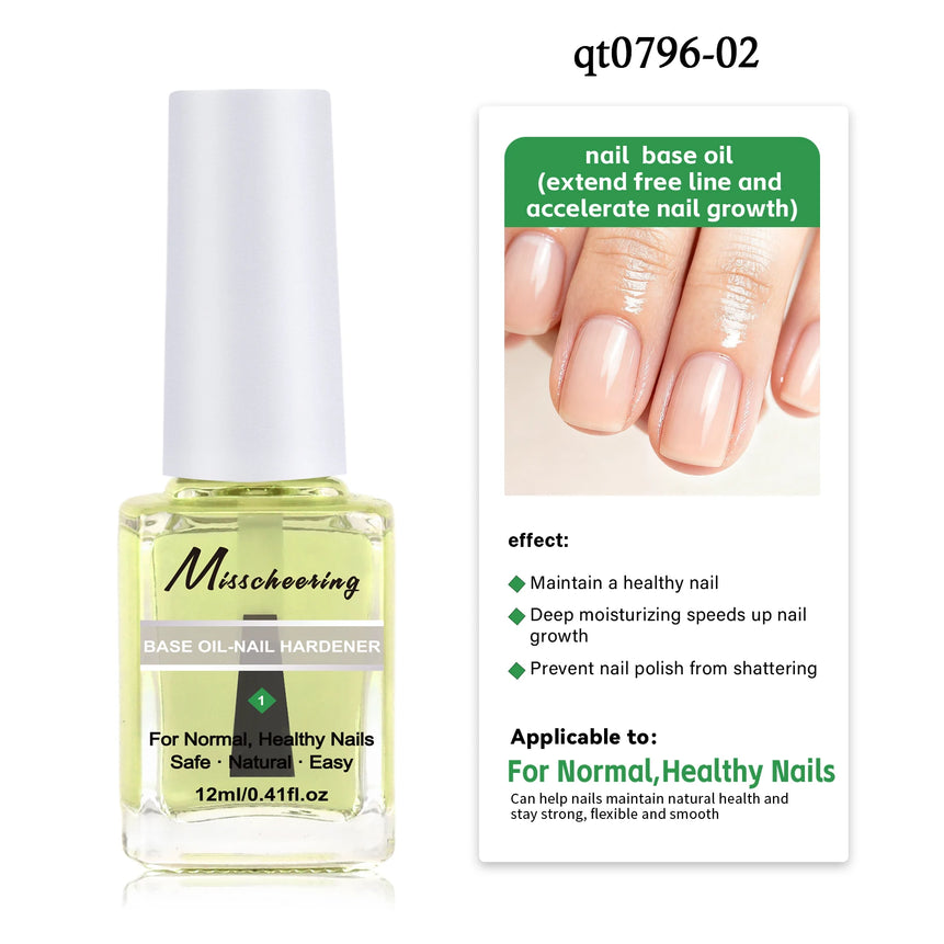 New 12ML Strength Base Oil for Nail Care Repair Damage Improve The C Are Manicure Care Supplies Multi functional Nutritional Oil