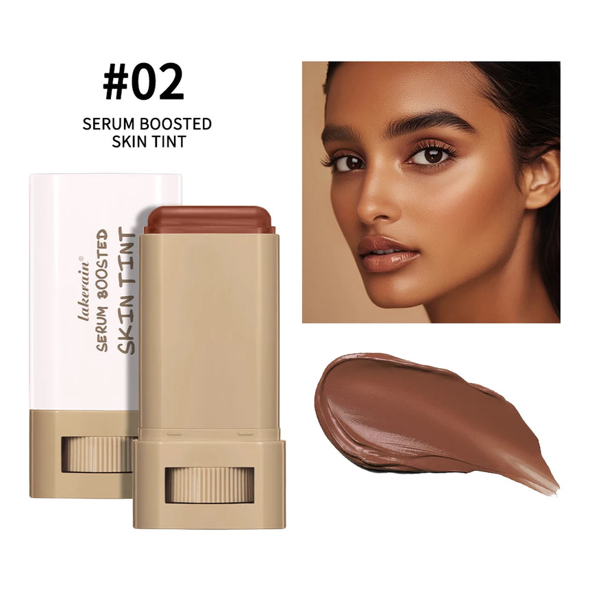 Skin Tint Stick Waterproof Nourishing Solid Tinted Serum Foundation Skin Tint Balm Face Tinted Face  Stick Makeup