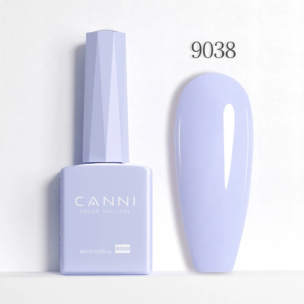 9ml CANNI HEMA/TPO FREE Nude Pink Color Nail Gel Polish Full Coverage Semi Permanent Long Wear Top Coat Venalisa Gel Varnish